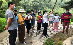 香山公园组织开展观察一棵古树系列科普活动...